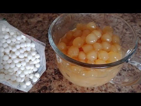 How to Make Brown Sugar Boba from White Tapioca Pearls (Easy Three Ingredient and One is Water)