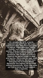 On January 26, 1972, a bomb exploded on JAT Flight 367 over Czechoslovakia. | Caroline US Tv Shows