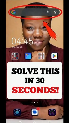 Restore Your Google Search Widget in 30 Seconds. #TechEasyHub #SmartphoneTips #Google