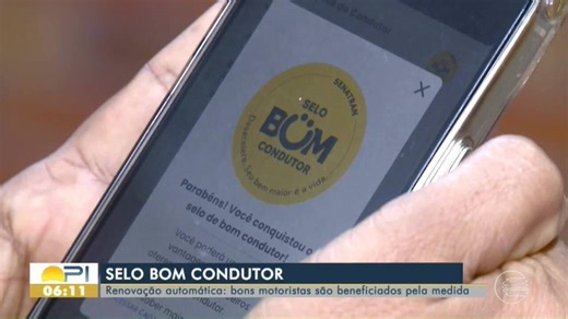 Selo Bom Condutor: bons motoristas são beneficiados pela medida