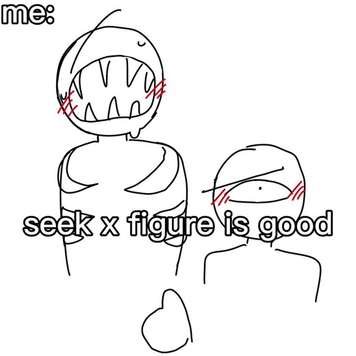 Fr tho (I used my art ive already done cuz I’m lazy asf) #seek #figure #seekxfigure #robloxdoors