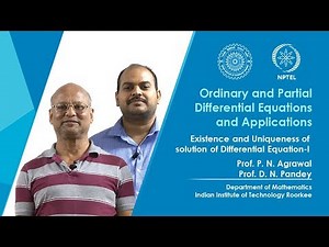 Existence and uniqueness of solutions of differential equations-I Video Lecture | Calculus for IIT JAM Mathematics