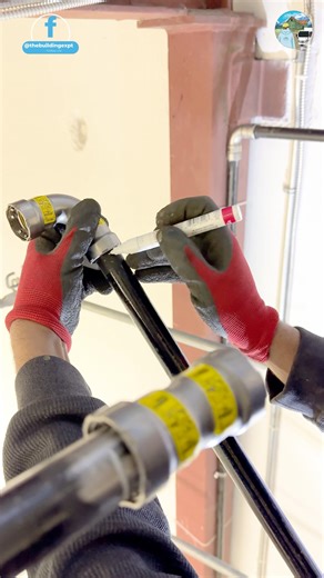 The Building Expert | Compressed Air Line Using MegaPress Fittings #reels #megapress #plumber #construction #plumbinglife #plumbing #thebuildingexpert | Instagram
