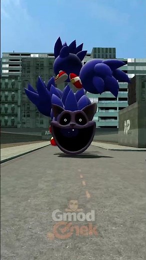 Rumi Sonic Hungry Worm Became Catnap in Garry's Mod !