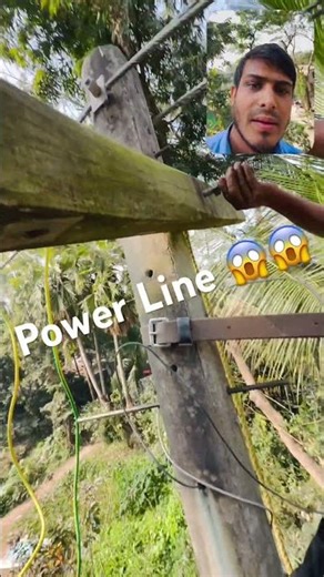 Power Line Maintenance in Progress 🛠️🔌