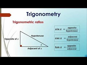 Mathematics G9 Trigonometry Pt 1