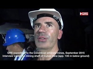GRS Gemresearch Documentary: Colombian Emerald Mines - Interview Part 2