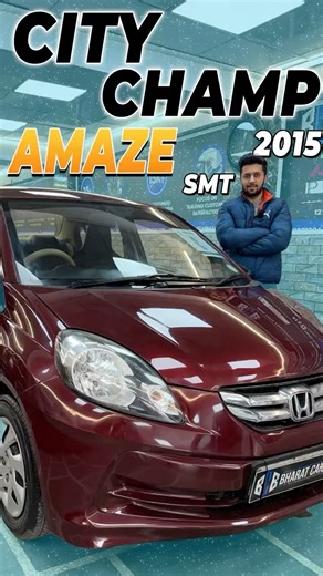 Bharat Car Bazar on Instagram: "🔥Honda Amaze – Stylish, Reliable, Low Maintenance Sedan , 2015 Model For Sale On Bharat Car Bazar | 🔥"