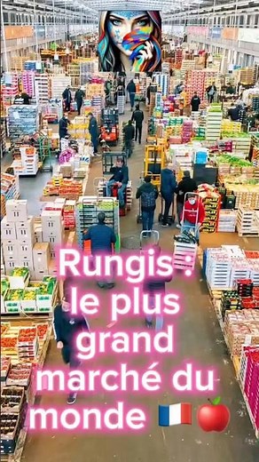 Rungis : le plus grand marché du monde 🇫🇷🍎