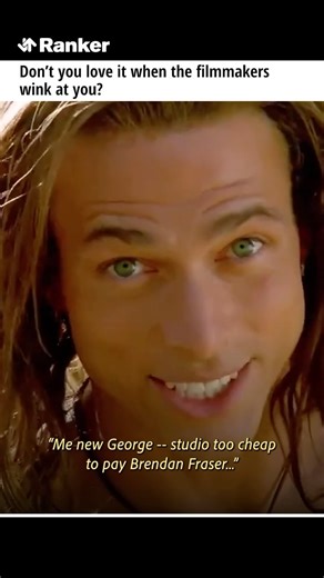 94K views · 4.8K reactions | Sometimes the dumbest movies have the most sophisticated jokes . . #brendanfrasier #georgeofthejungle #dumbjokes #slapstick #nakedgun #spaceballs #hotshots #melbrooks | Total Nerd | Facebook