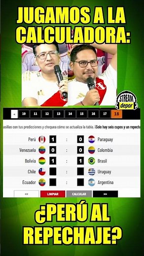 Tras el empate ante Colombia, ¿Perú puede ir al repechaje? | Depor