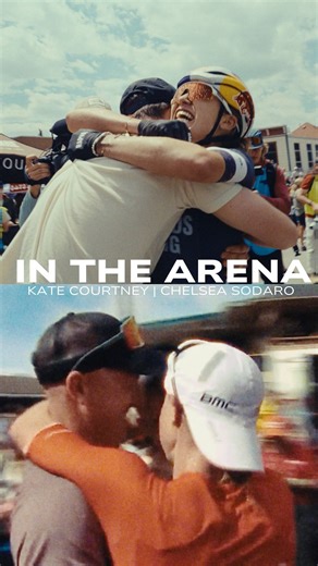 Kate Courtney on Instagram: "We can’t dare greatly alone. This short piece (out now on YouTube) is about the people in our lives who help us step into the arena - the ones who inspire us to dream bigger, work harder and keep believing through challenge, doubt and failure. Being in the arena isn’t just about being the best. It’s about who we become when we’re willing to strive and, maybe most importantly, how that striving inspires those around us to go a just little further too. In a world where