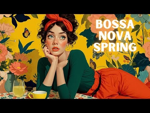 Spring Bossa Nova Jazz - Relaxing Cafe Vibes for Positive Blooming Mornings