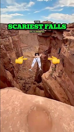Some Insane Falls in Climbing