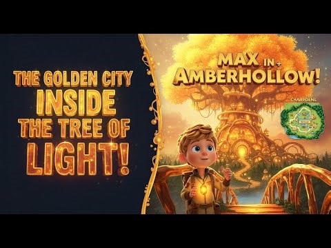 🌳✨ MAX EXPLORES AMBERHOLLOW – The City Inside a Giant Tree of Amber! ✨🌳