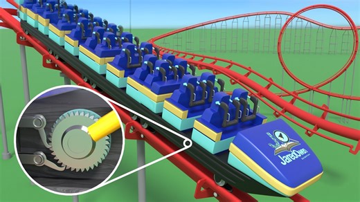 How roller coasters evolved from wood to steel