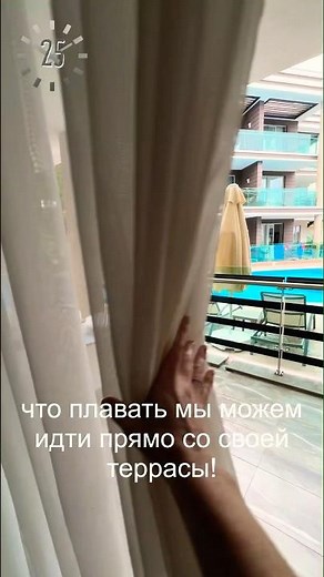 I can go swimming right from the terrace! Review of Magic Life Masmavi in ​​Turkey ❤️ #tuimagicli...