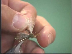 Jack dennis presents favorite caddis patterns Krystal Partridge Caddis incorporating flash.