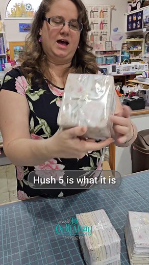Hush Hush 5 fat quarter bundle from Riley Blake Designs #hushhush #hushhush5 #rileyblakedesigns #mtquiltaway | The Quilt A Way - Great Falls, Montana