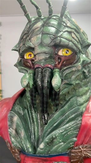 Christopher Johnson Distric 9 Custom projet District P ! Amazing life size bust ! #bust #lifesize #collection #unboxing #statue | Virtual Devil