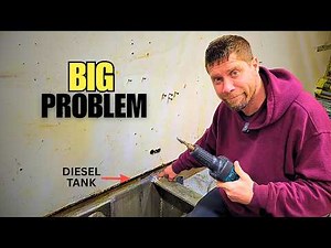 We Found a HOLE in Our DIESEL TANK | Hybrid Electric Trawler