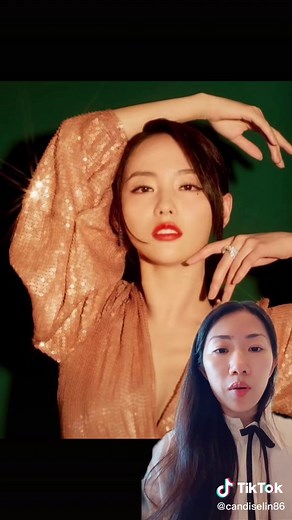 DON’T cover up your mole with makeup, these moles are known as beauty mole in China. They’ll accentuate your natural beauty and give you good luck. #chinese #mole #goodluck #money #xiaozhan #dilraba