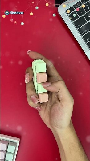 Keyboard Fidget ASMR — Satisfying clicky typing sounds