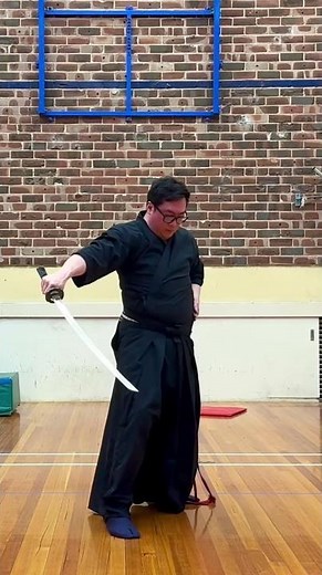 Returning the Tip: ZNIR Tōhō - Kissaki-gaeshi (Hōki-Ryū) | 全日本居合道連盟刀法 切先返し
