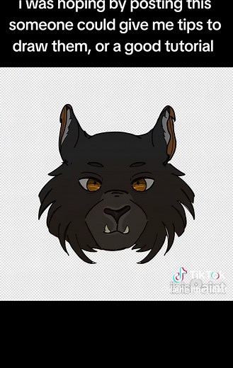 Warrior Cats Art Tutorial: My First Drawing Attempt