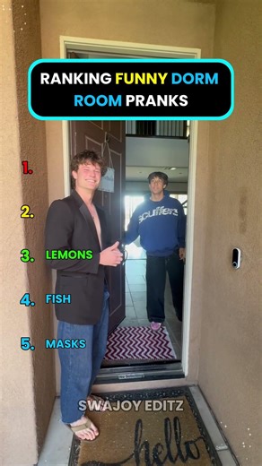 Ranking Funny Dorm Room Pranks.