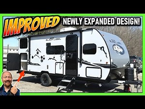 New Design with Big Bunks in a Small RV! 2024 Wolf Pup 17JW Family Camping Travel Trailer