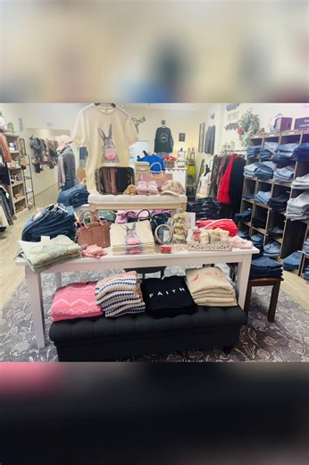 Spring is peeking in at Small Town Girl Boutique 🌸 A few fresh spring pieces have already landed—from cute “bunny” vibes 🐰 to cozy tops and comfy pants you’ll want to live in. And yep… more is on the way. Whether you’re ready to hop into spring or still hanging onto cozy season, we’ve got you covered 💕 Stop in and see what’s new—this is just the beginning. ✨ #springfashion #boutique #bunny #shopping