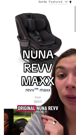 I’ve had the original Nuna REVV for years… so when they announced the new REVV MAXX 👀🔥 Here’s what actually looks different (and what I hope they fixed). @nuna_usa if you need a real-life mom tester… I volunteer 🙋🏼‍♀️ #momreviews #carseatreview #nunarevv #momtok
