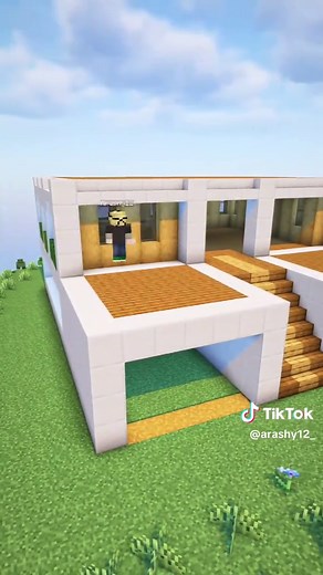 Best Modern House🏠 Minecraft Tutorial #Minecraft #minecrafttutorial #tutorial #minecraftbuilding #fypp #minecraftideas #fyp