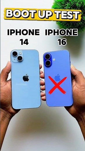 iPhone 16 vs 14 Plus – Boot-Up Race! Fastest iPhone Revealed 🚀📱