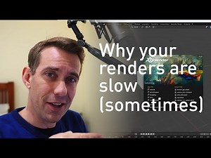 Why Single Frame Rendering with Crowdrender isn't always faster #blender #rendering