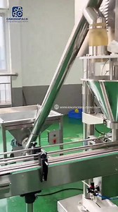 Semi-automatic auger powder filling machine...