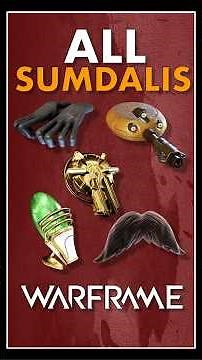 All Sumdalis of Warframe - Up to Update 43 #warframe #gaming