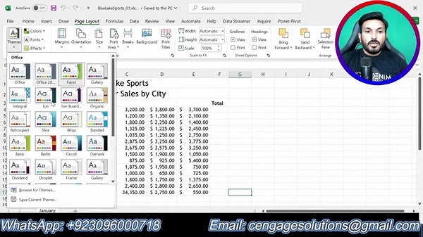 Excel 2021 In Practice - Ch 1 Independent Project 1-4 | Excel Chapter 1 Independent Project 1-4