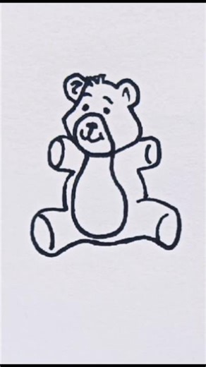 simple cartoon drawing #art #shorts