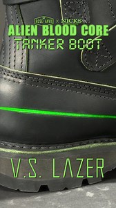 The only boot made of Alien... Core Leather. The Rose Anvil x Nicks Tanker Boot drops 1/29! Get early access at the link in bio {0} | rose_anvil
