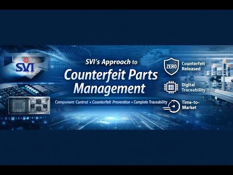 SVI’s Approach to Counterfeit Parts Management