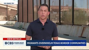 6.1K views · 238 reactions | Texas Gov. Greg Abbott ordered more buses to send migrants to Democratic-run cities as daily border crossing have nearly doubled from a few months ago. | CBS Evening News | Facebook