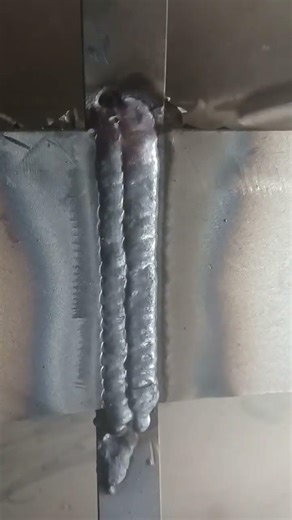 vertical weld using fcaw process