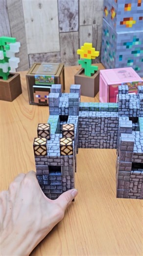 Magnetic Minecraft Blocks #minecraft
