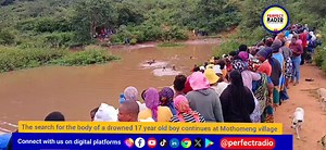 UPDATE 03 | The search for a drowned 17 year old boy continues at a local dam, Mothomeng village , Bolobedu. The police divers are expected to arrive at the scene. The community members spent the whole night searching. Perfect Radio news reporter Raymond Selowa is at the scene joined by Karabo Mohlele to keep you updated. #PerfectRadio | Perfect Radio