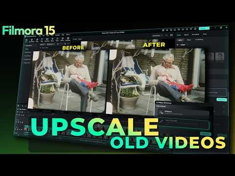 Bring Old Family Videos Back to Life | Filmora AI Enhancer
