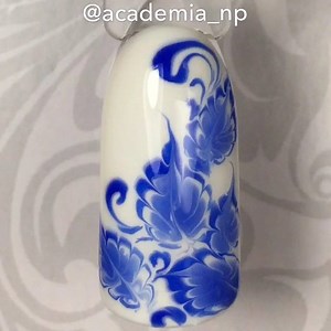 16K views · 692 reactions | By @academia_np https://www.instagram.com/p/BDbTqTmFliG/?taken-by=academia_np The design is gel-lacquers Nanlac technique wet. Tones used: 1200, 2077, 2108. | Nail Art Stamping Mania | Facebook