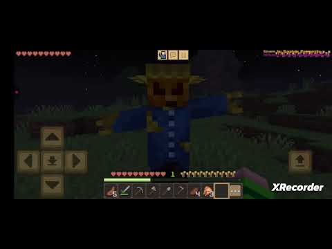 Minecraft mod (scary mobs addon) scarecrow