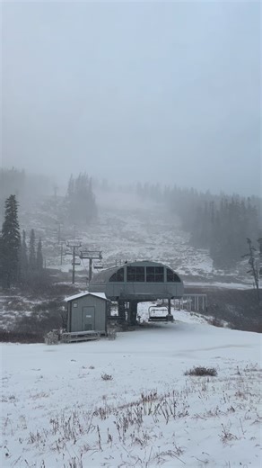 We got a few inches of snow overnight and our team was out bright and early harvesting it 🚜❄️ Even though the forecast isn’t looking super favorable as of now, our team is doing everything they can to get us ready for when the temps drop and the snow begins to fall in earnest. #yourmountainhome #mthoodmeadows #winteriscomming | Mt. Hood Meadows
